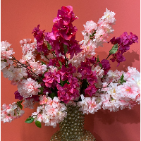 Zijde Bougainvillea Roze 02 Rozenro Puttershoek s-Gravendeel